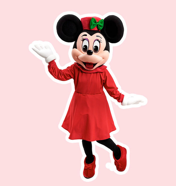 Maskot Minnie na plese